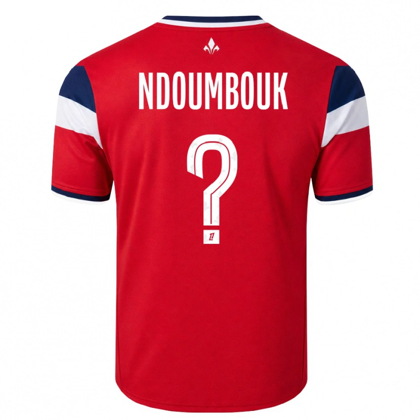 Danxen Dames Marlyse Ngo Ndoumbouk #0 Rood Wit Koninklijk Blauw Thuisshirt Thuistenue 2026/27 T-Shirt