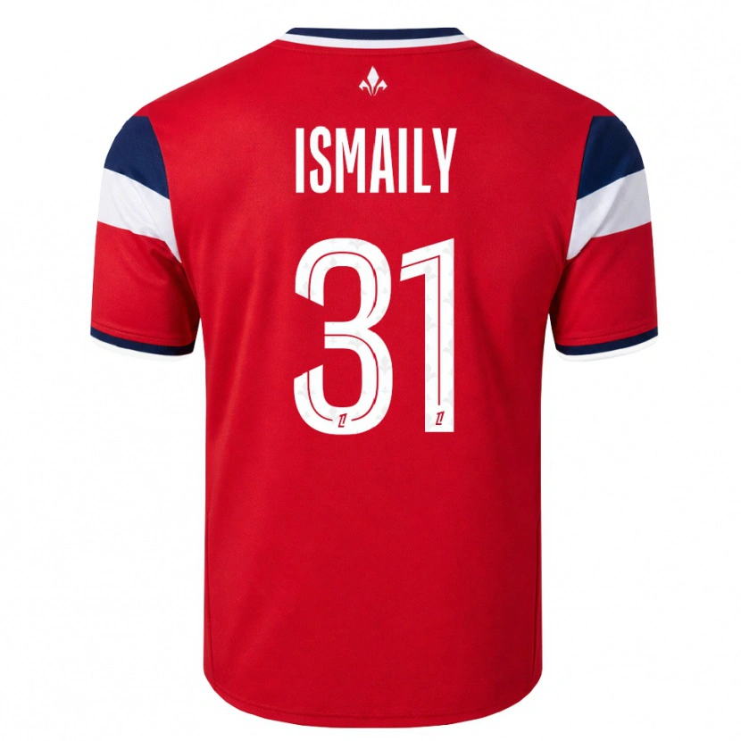 Danxen Dames Ismaily #31 Rood Wit Koninklijk Blauw Thuisshirt Thuistenue 2026/27 T-Shirt