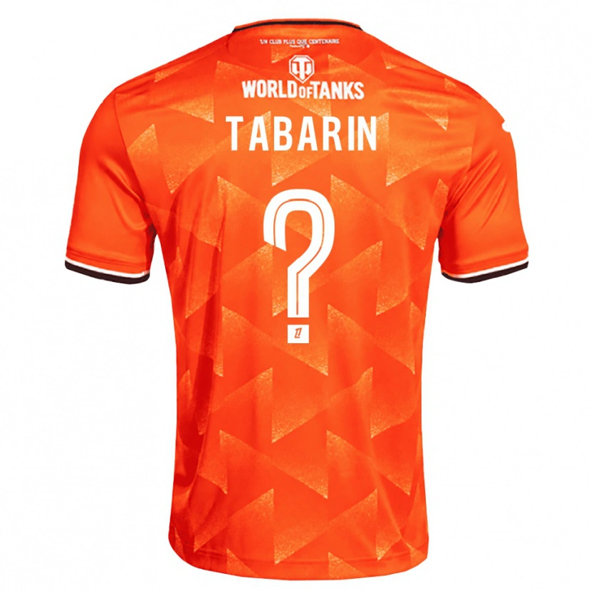 Danxen Dames Lenny Tabarin #0 Oranje Wit Zwart Thuisshirt Thuistenue 2026/27 T-Shirt