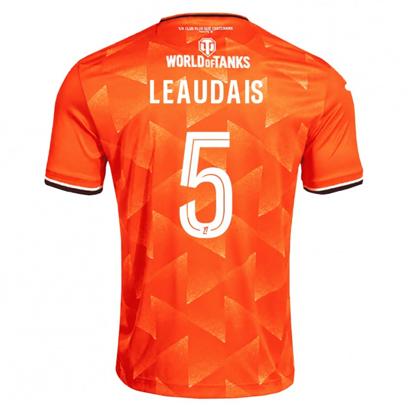 Danxen Dames Lucas Leaudais #5 Oranje Wit Zwart Thuisshirt Thuistenue 2026/27 T-Shirt