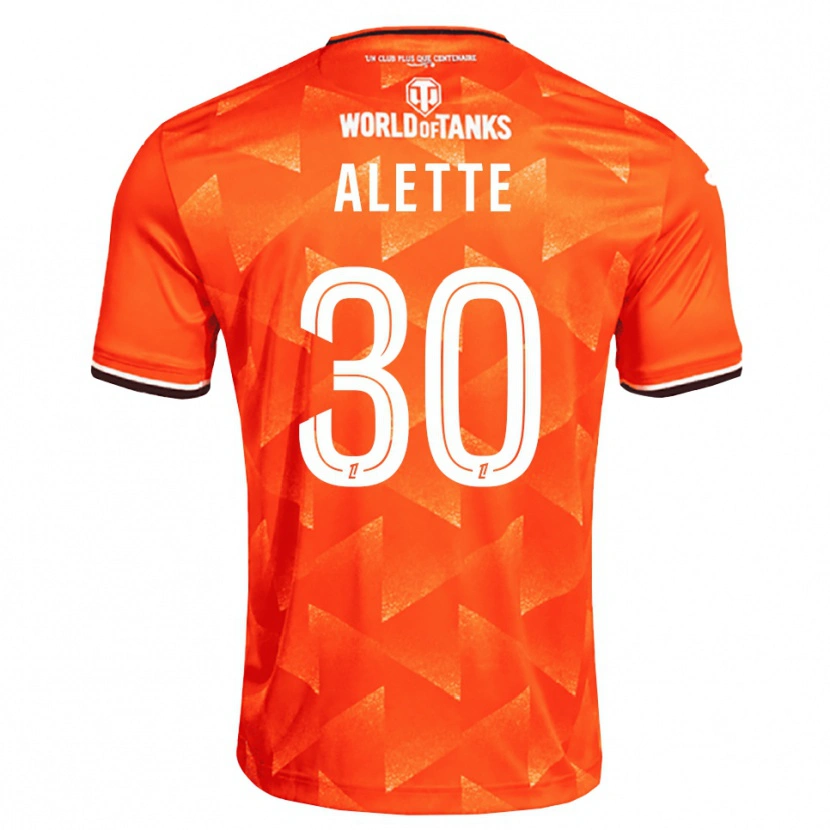 Danxen Dames Gaël Alette #30 Oranje Wit Zwart Thuisshirt Thuistenue 2026/27 T-Shirt