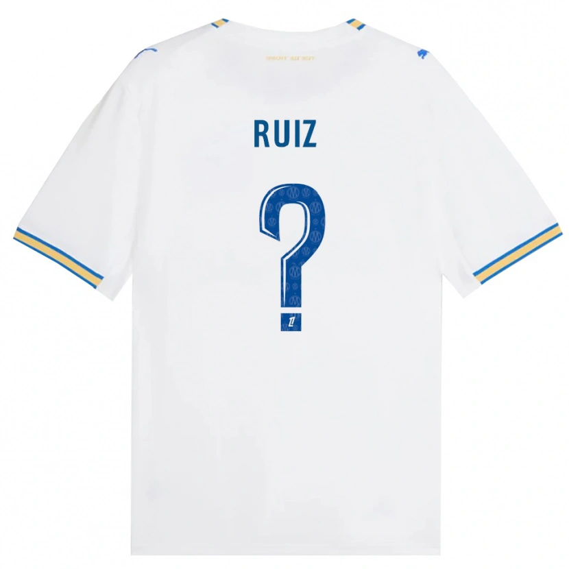Danxen Dames Pedro Ruiz #0 Dodgerblauw Wit Thuisshirt Thuistenue 2026/27 T-Shirt