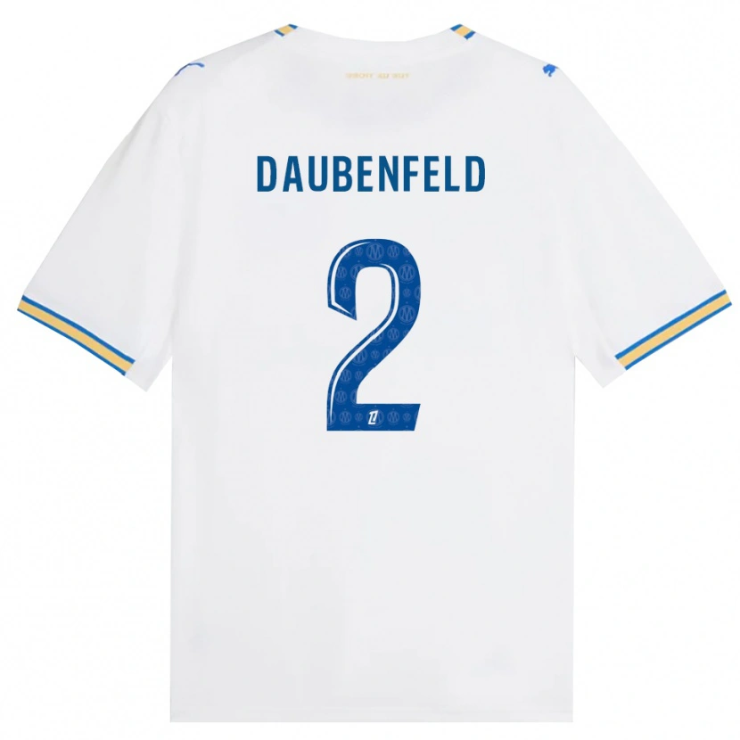 Danxen Dames Lucas Daubenfeld #2 Dodgerblauw Wit Thuisshirt Thuistenue 2026/27 T-Shirt