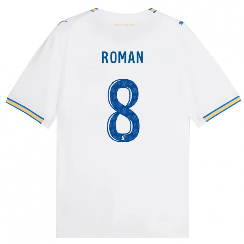 Danxen Dames Lucas Roman #8 Dodgerblauw Wit Thuisshirt Thuistenue 2026/27 T-Shirt
