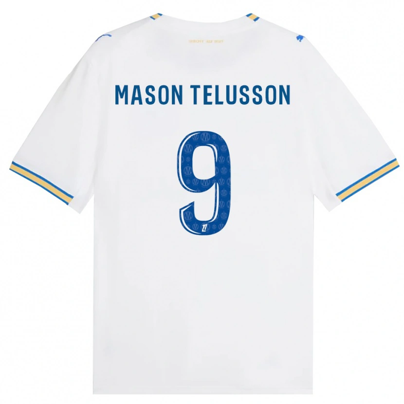 Danxen Dames Jah-Mason Telusson #9 Dodgerblauw Wit Thuisshirt Thuistenue 2026/27 T-Shirt