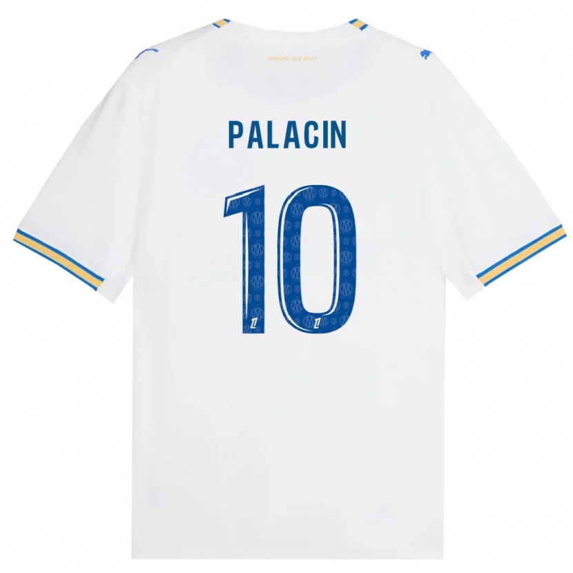 Danxen Dames Sara Palacin #10 Dodgerblauw Wit Thuisshirt Thuistenue 2026/27 T-Shirt
