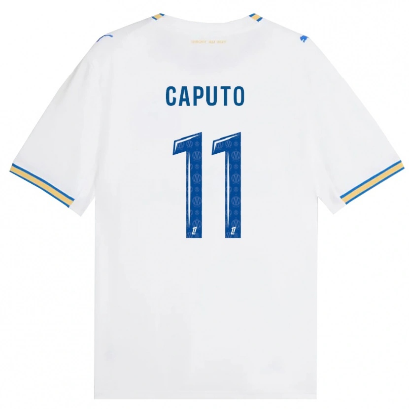 Danxen Dames Cindy Caputo #11 Dodgerblauw Wit Thuisshirt Thuistenue 2026/27 T-Shirt