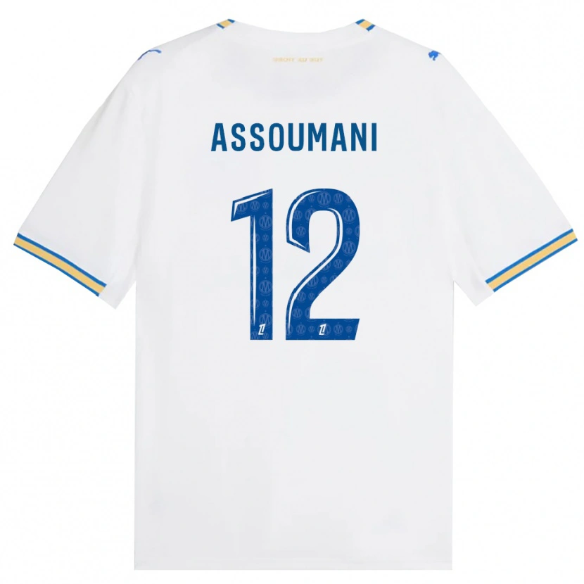 Danxen Dames Saïfi Assoumani #12 Dodgerblauw Wit Thuisshirt Thuistenue 2026/27 T-Shirt