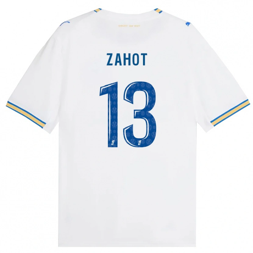 Danxen Dames Sarah Zahot #13 Dodgerblauw Wit Thuisshirt Thuistenue 2026/27 T-Shirt