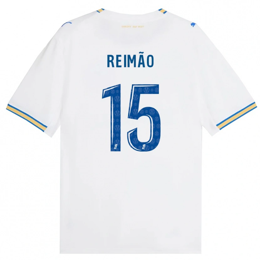 Danxen Dames Lorenzo Reimão #15 Dodgerblauw Wit Thuisshirt Thuistenue 2026/27 T-Shirt