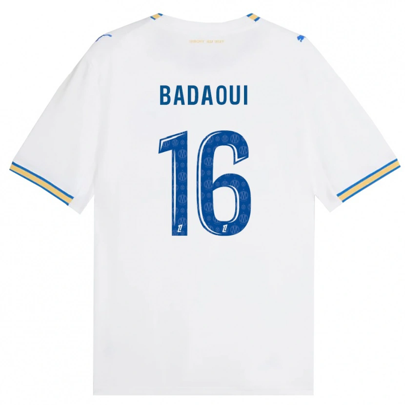 Danxen Dames Yassine Badaoui #16 Dodgerblauw Wit Thuisshirt Thuistenue 2026/27 T-Shirt