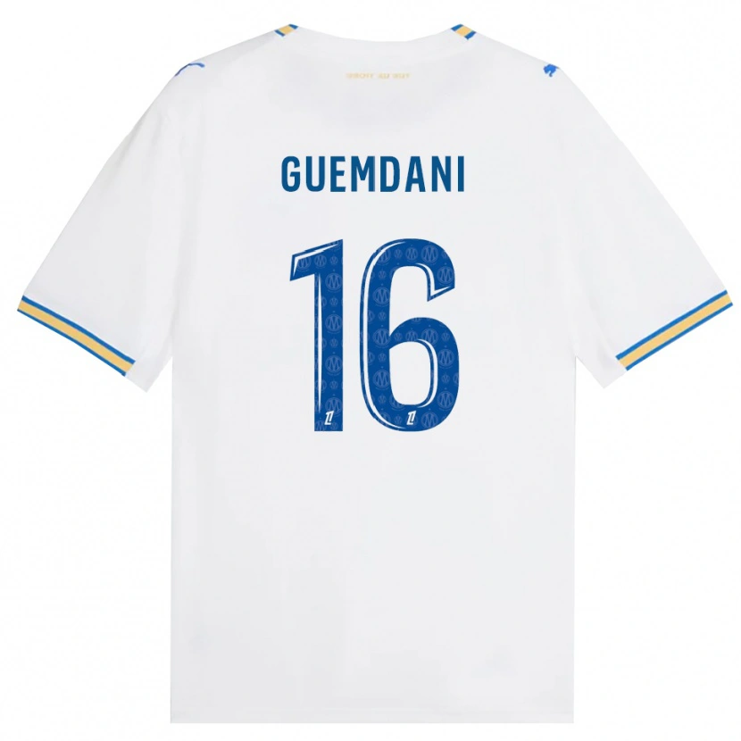 Danxen Dames Ivan Guemdani #16 Dodgerblauw Wit Thuisshirt Thuistenue 2026/27 T-Shirt
