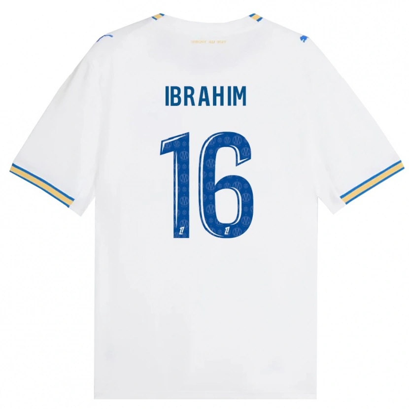 Danxen Dames Ayman Ibrahim #16 Dodgerblauw Wit Thuisshirt Thuistenue 2026/27 T-Shirt