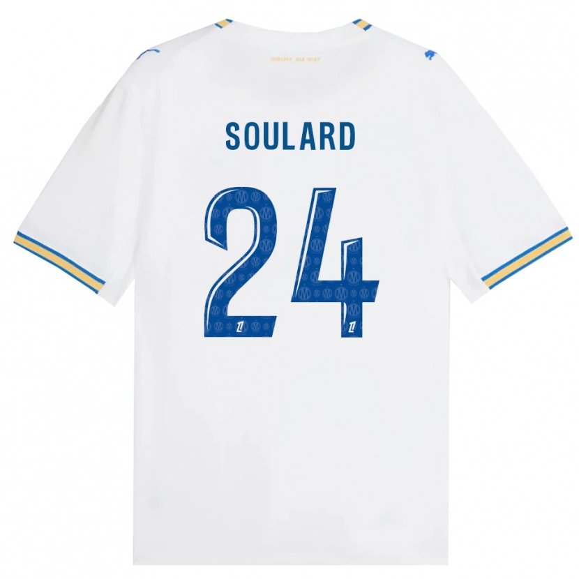 Danxen Dames Amandine Soulard #24 Dodgerblauw Wit Thuisshirt Thuistenue 2026/27 T-Shirt