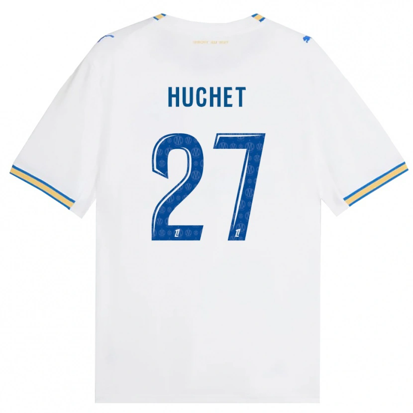 Danxen Dames Sarah Huchet #27 Dodgerblauw Wit Thuisshirt Thuistenue 2026/27 T-Shirt
