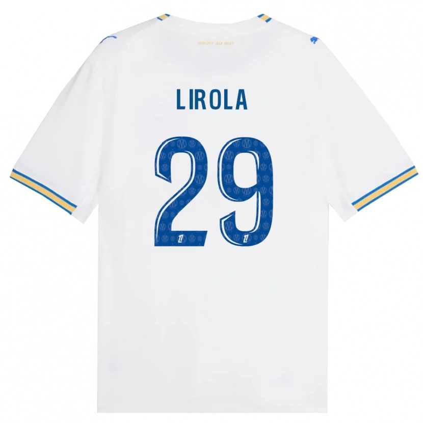 Danxen Dames Pol Lirola #29 Dodgerblauw Wit Thuisshirt Thuistenue 2026/27 T-Shirt