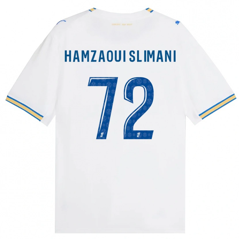 Danxen Dames Hilan Hamzaoui Slimani #72 Dodgerblauw Wit Thuisshirt Thuistenue 2026/27 T-Shirt