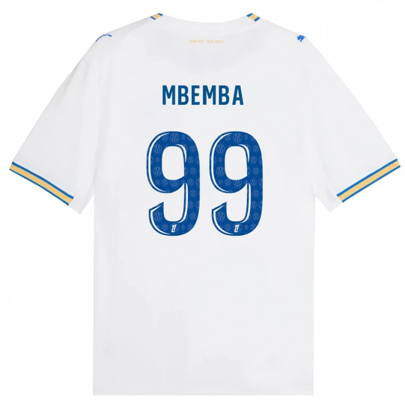 Danxen Dames Chancel Mbemba #99 Dodgerblauw Wit Thuisshirt Thuistenue 2026/27 T-Shirt