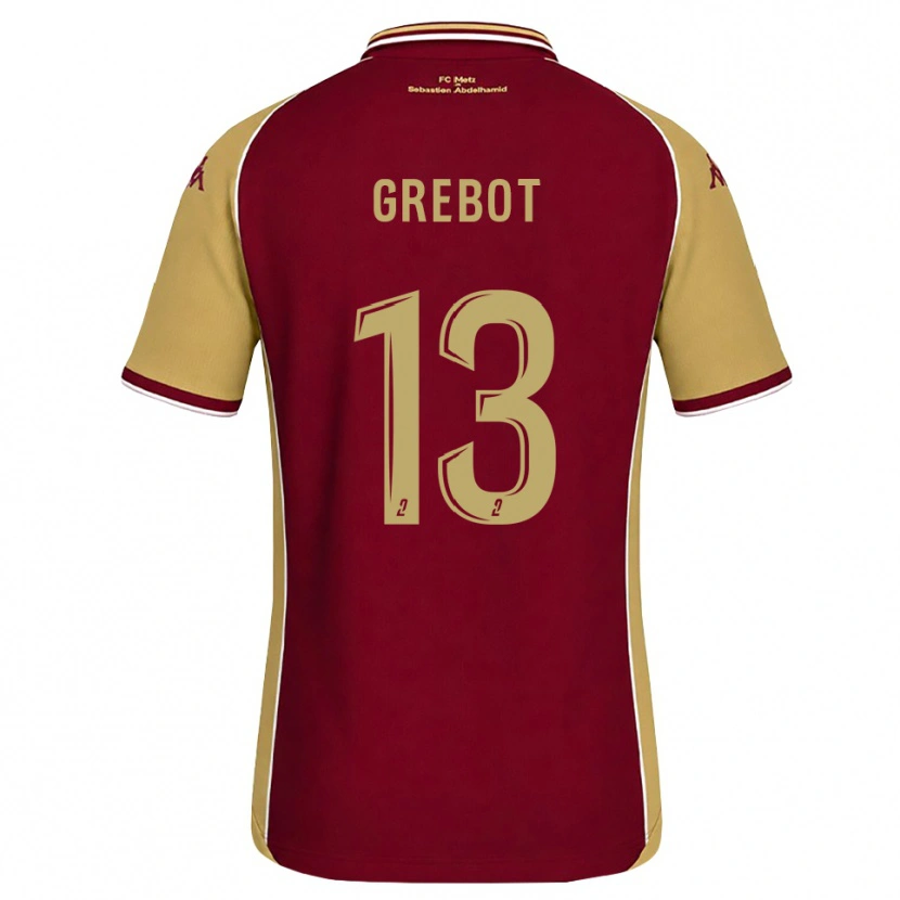 Danxen Dames Leny Grebot #13 Goudenrood Donkerrood Thuisshirt Thuistenue 2026/27 T-Shirt