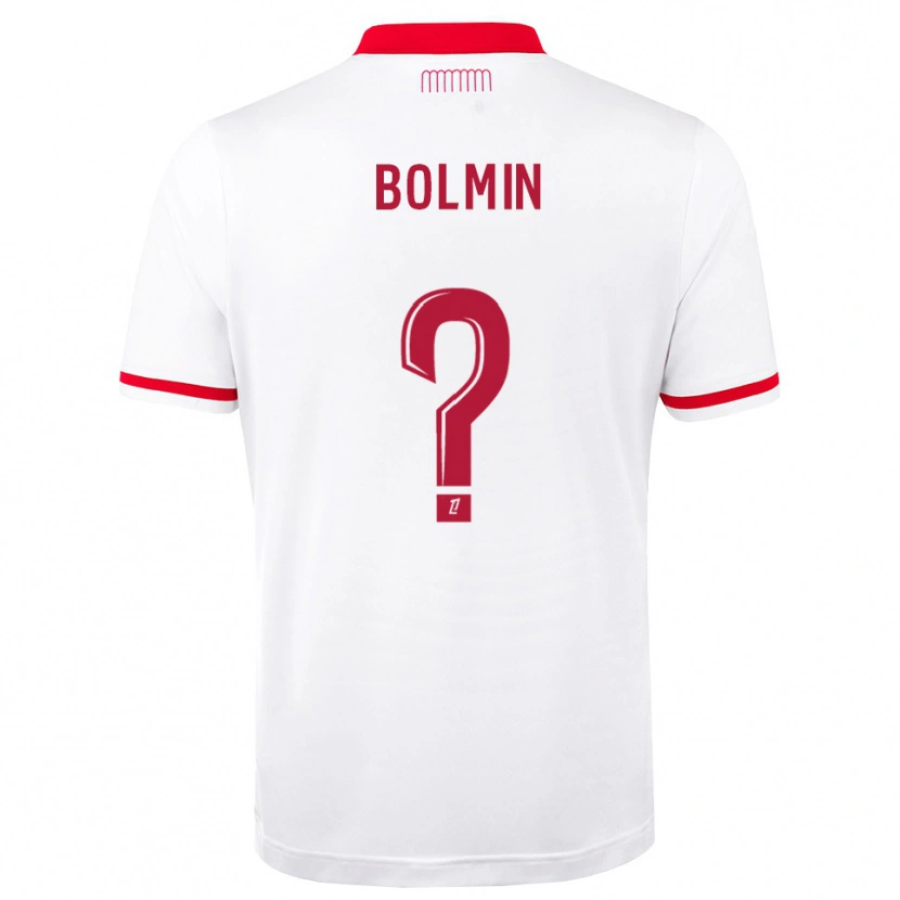 Danxen Dames Winsley Bolmin #0 Rood Wit Thuisshirt Thuistenue 2026/27 T-Shirt