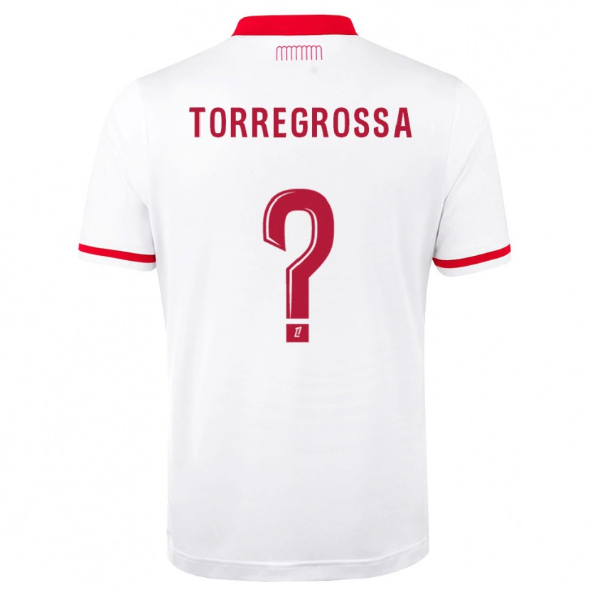 Danxen Dames Hugo Torregrossa #0 Rood Wit Thuisshirt Thuistenue 2026/27 T-Shirt