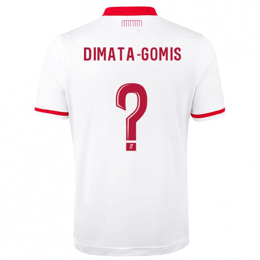 Danxen Dames Kamron Dimata-Gomis #0 Rood Wit Thuisshirt Thuistenue 2026/27 T-Shirt