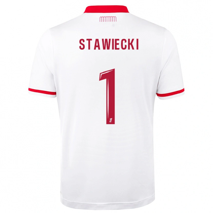 Danxen Dames Jules Stawiecki #1 Rood Wit Thuisshirt Thuistenue 2026/27 T-Shirt