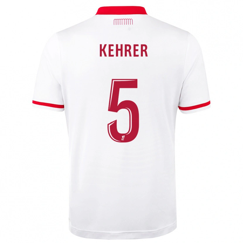 Danxen Dames Thilo Kehrer #5 Rood Wit Thuisshirt Thuistenue 2026/27 T-Shirt