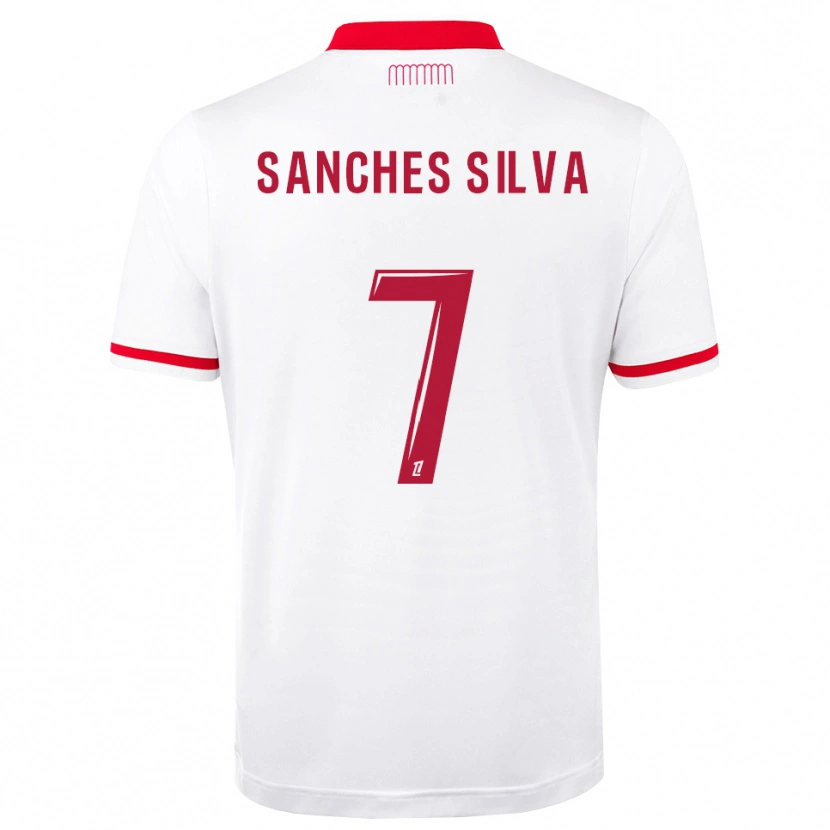 Danxen Dames Jordy Sanches Silva #7 Rood Wit Thuisshirt Thuistenue 2026/27 T-Shirt