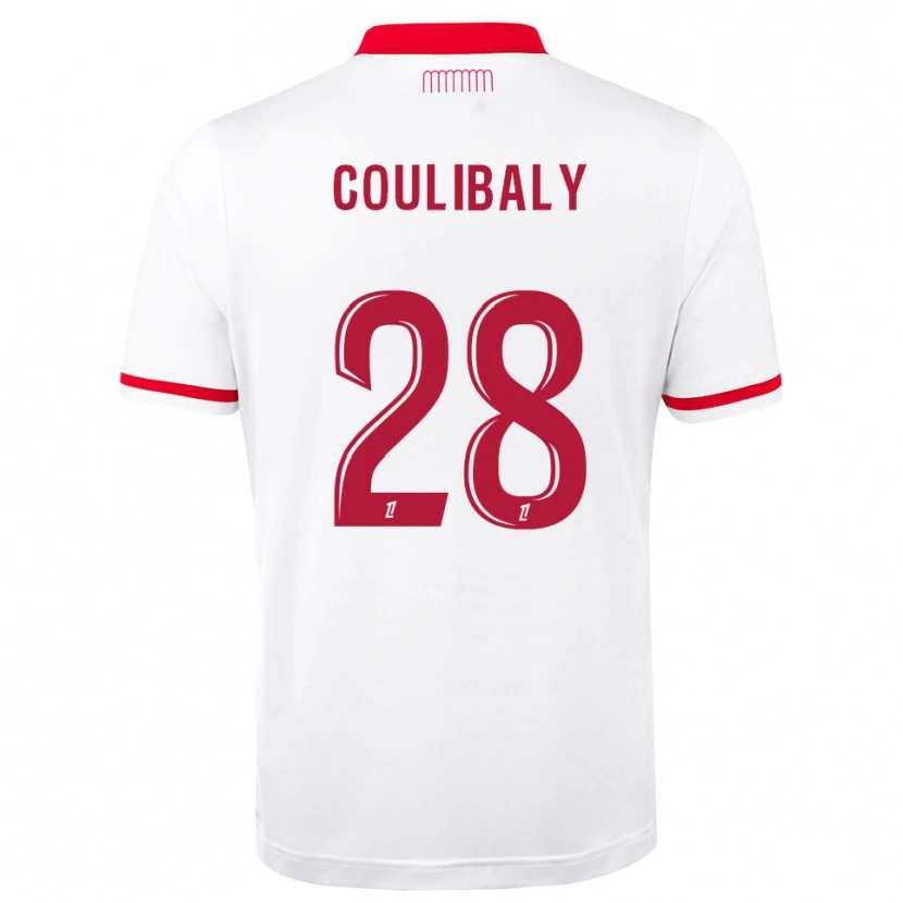 Danxen Dames Mamadou Coulibaly #28 Rood Wit Thuisshirt Thuistenue 2026/27 T-Shirt
