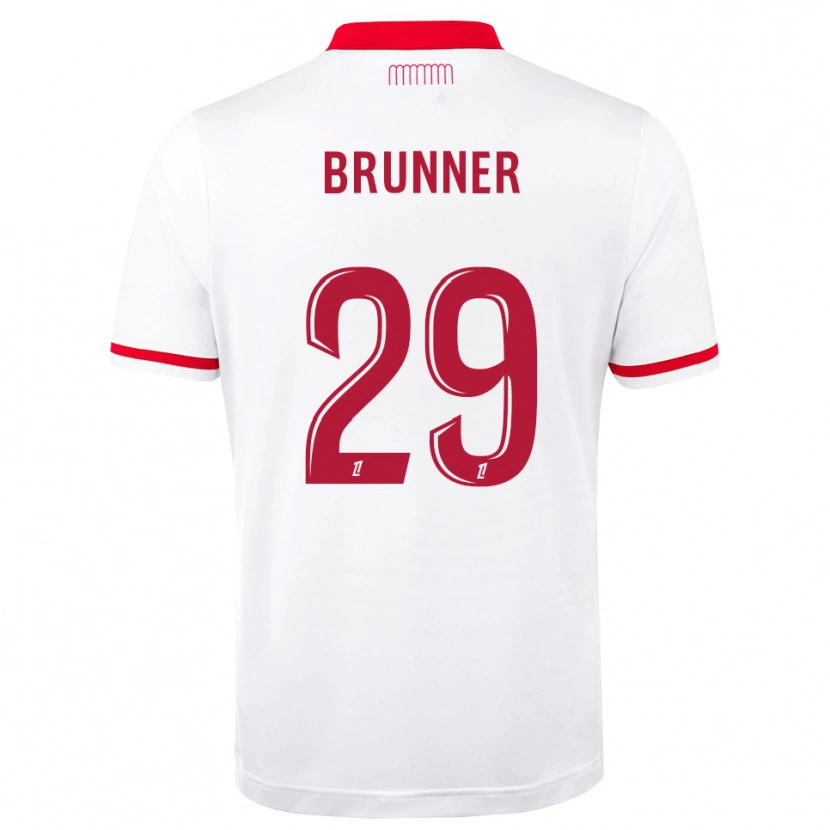 Danxen Dames Paris Brunner #29 Rood Wit Thuisshirt Thuistenue 2026/27 T-Shirt