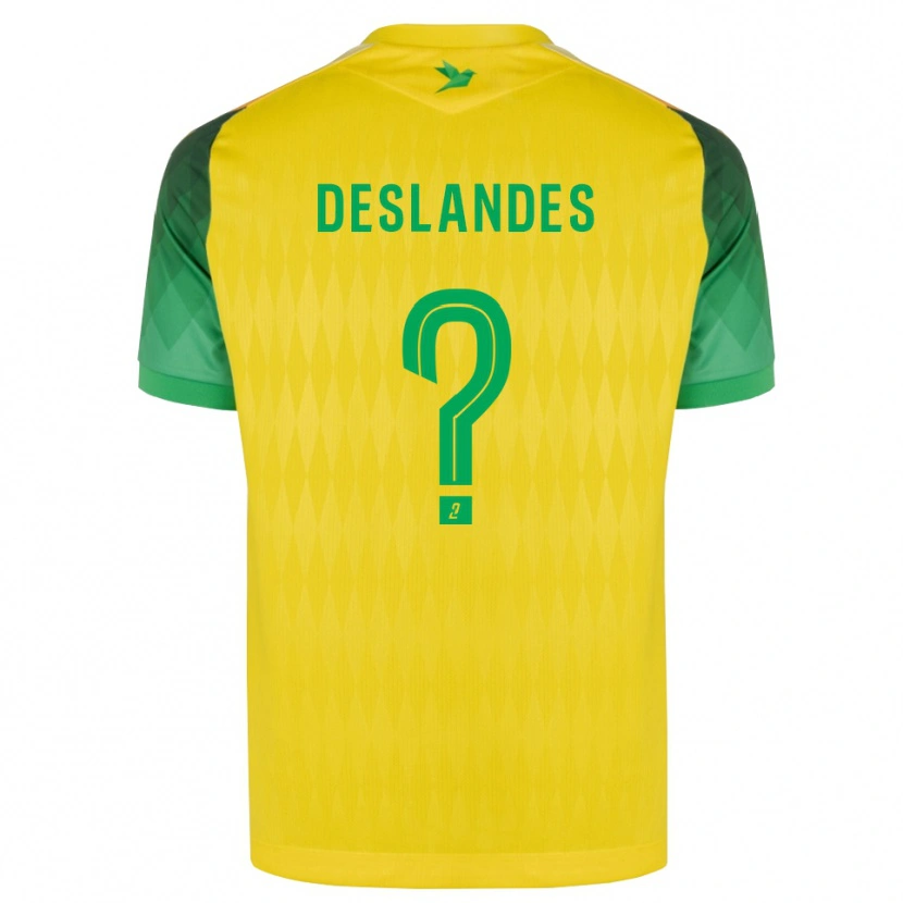Danxen Dames Louness Deslandes #0 Geel Groen Rood Thuisshirt Thuistenue 2026/27 T-Shirt