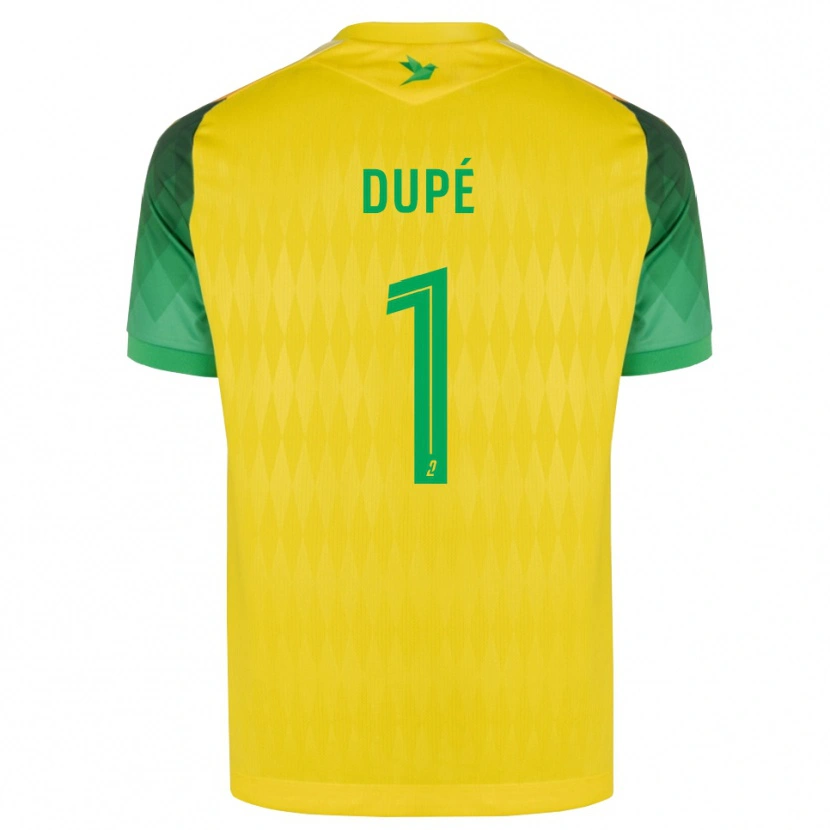 Danxen Dames Maxime Dupé #1 Geel Groen Rood Thuisshirt Thuistenue 2026/27 T-Shirt