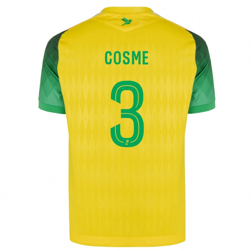 Danxen Dames Caitlin Cosme #3 Geel Groen Rood Thuisshirt Thuistenue 2026/27 T-Shirt