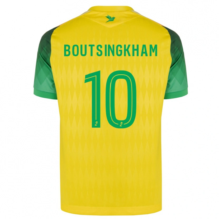 Danxen Dames Hugo Boutsingkham #10 Geel Groen Rood Thuisshirt Thuistenue 2026/27 T-Shirt
