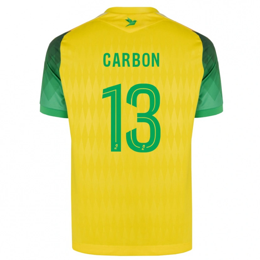 Danxen Dames Lancelot Carbon #13 Geel Groen Rood Thuisshirt Thuistenue 2026/27 T-Shirt