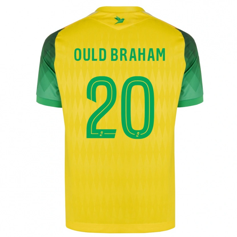 Danxen Dames Amira Ould Braham #20 Geel Groen Rood Thuisshirt Thuistenue 2026/27 T-Shirt