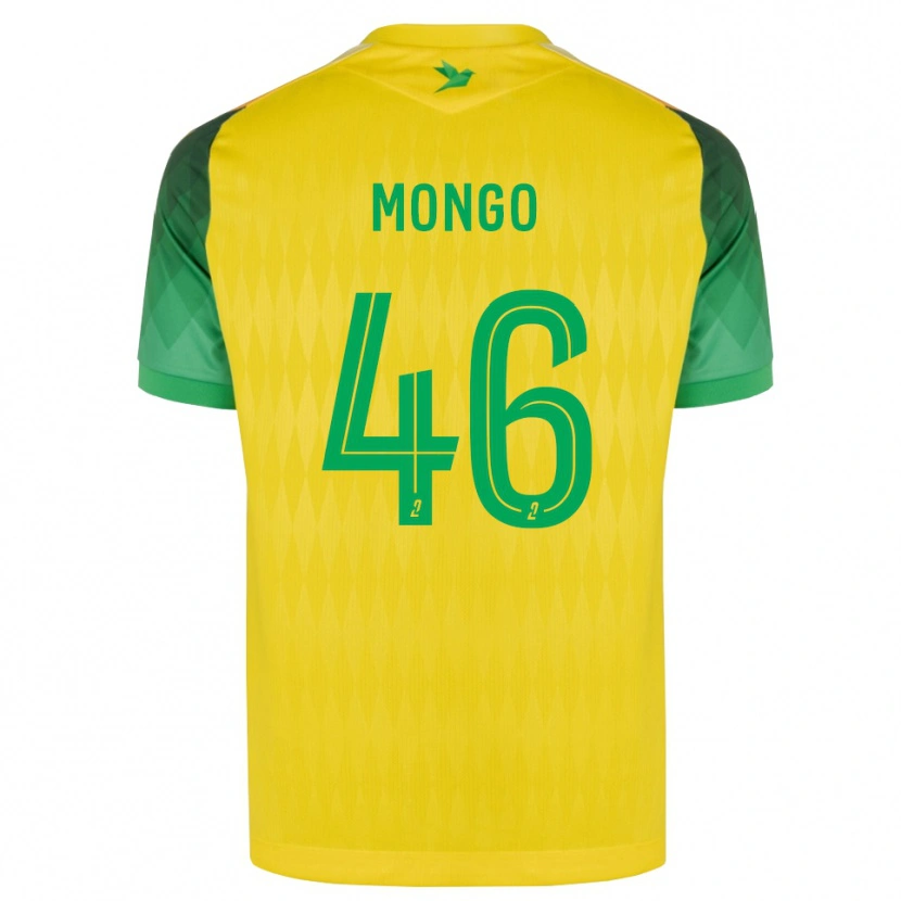 Danxen Dames Enzo Mongo #46 Geel Groen Rood Thuisshirt Thuistenue 2026/27 T-Shirt