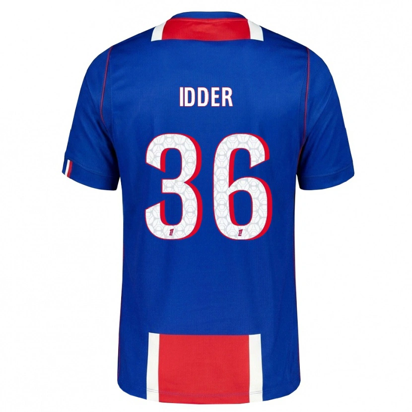 Danxen Dames Younes Idder #36 Rood Wit Blauw Thuisshirt Thuistenue 2026/27 T-Shirt