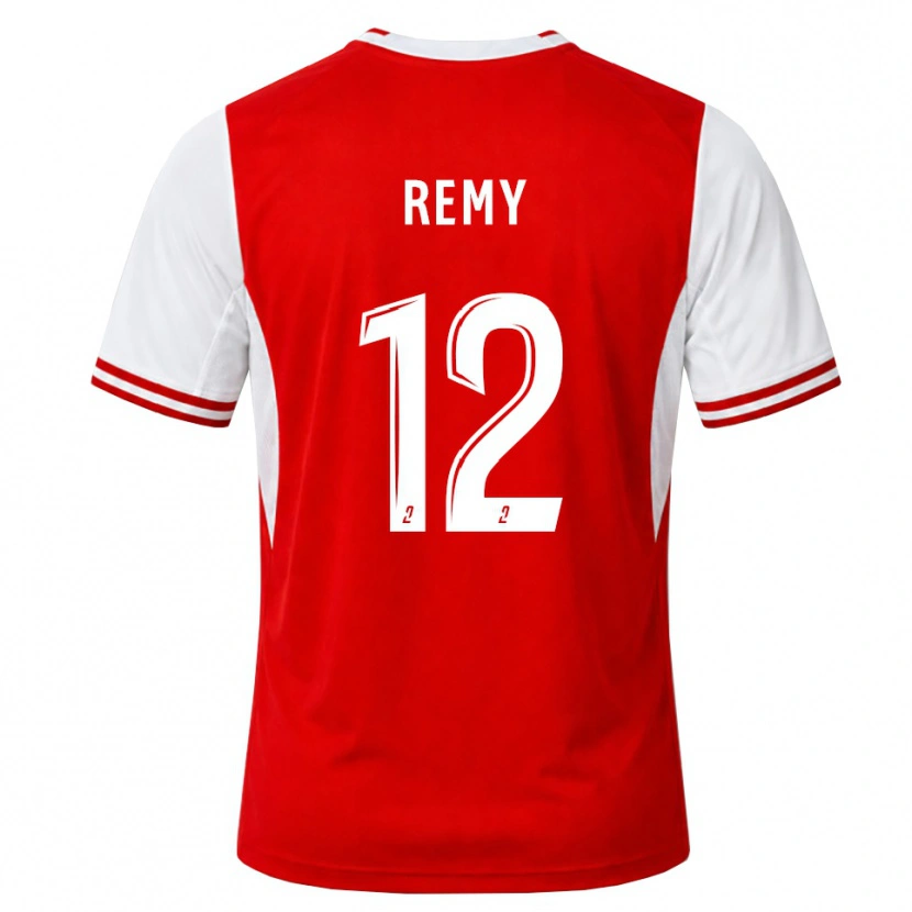 Danxen Dames Mathéo Remy #12 Rood Wit Thuisshirt Thuistenue 2026/27 T-Shirt