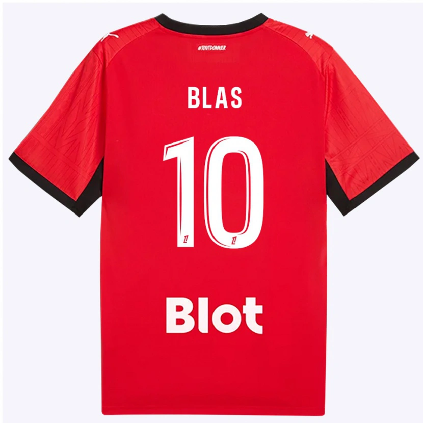 Danxen Dames Ludovic Blas #10 Rood Zwart Wit Thuisshirt Thuistenue 2026/27 T-Shirt