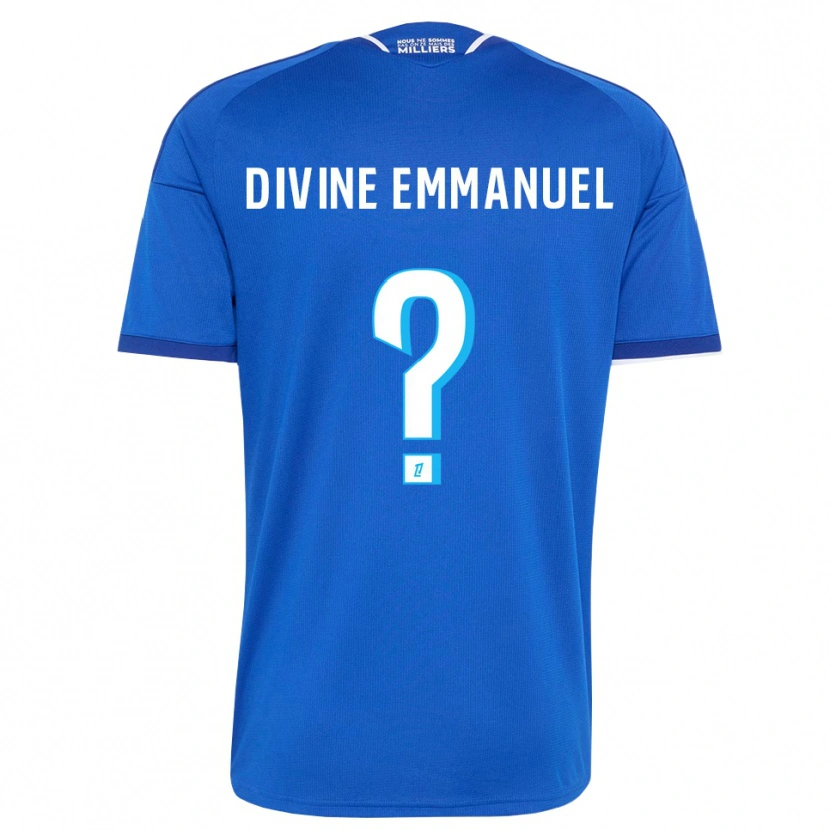 Danxen Dames Victor Divine Emmanuel #0 Koninklijk Blauw Wit Thuisshirt Thuistenue 2026/27 T-Shirt