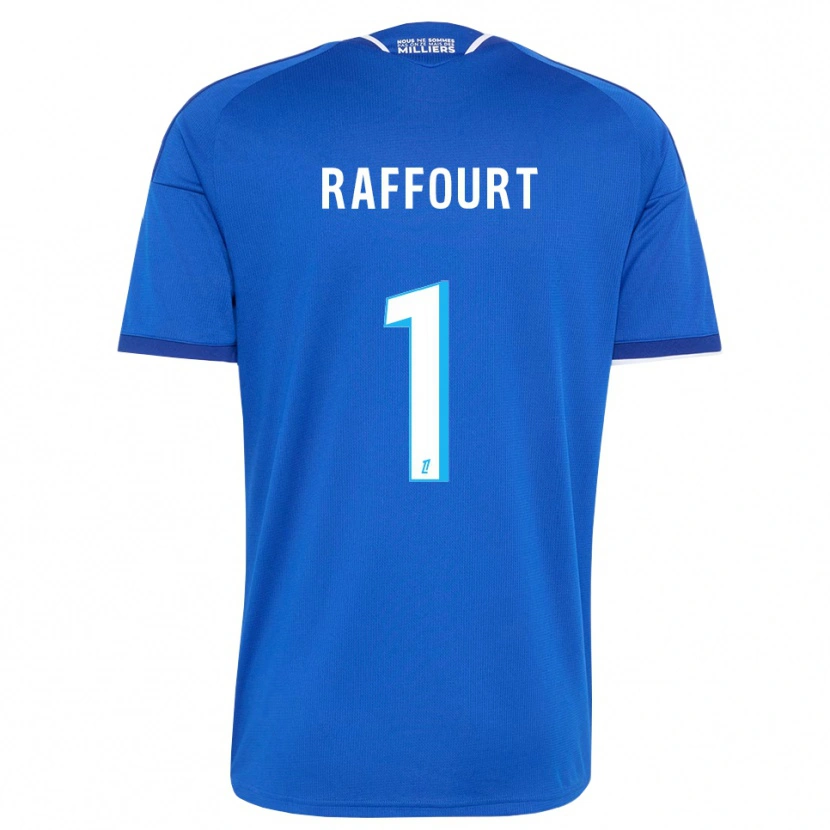 Danxen Dames Timéo Raffourt #1 Koninklijk Blauw Wit Thuisshirt Thuistenue 2026/27 T-Shirt