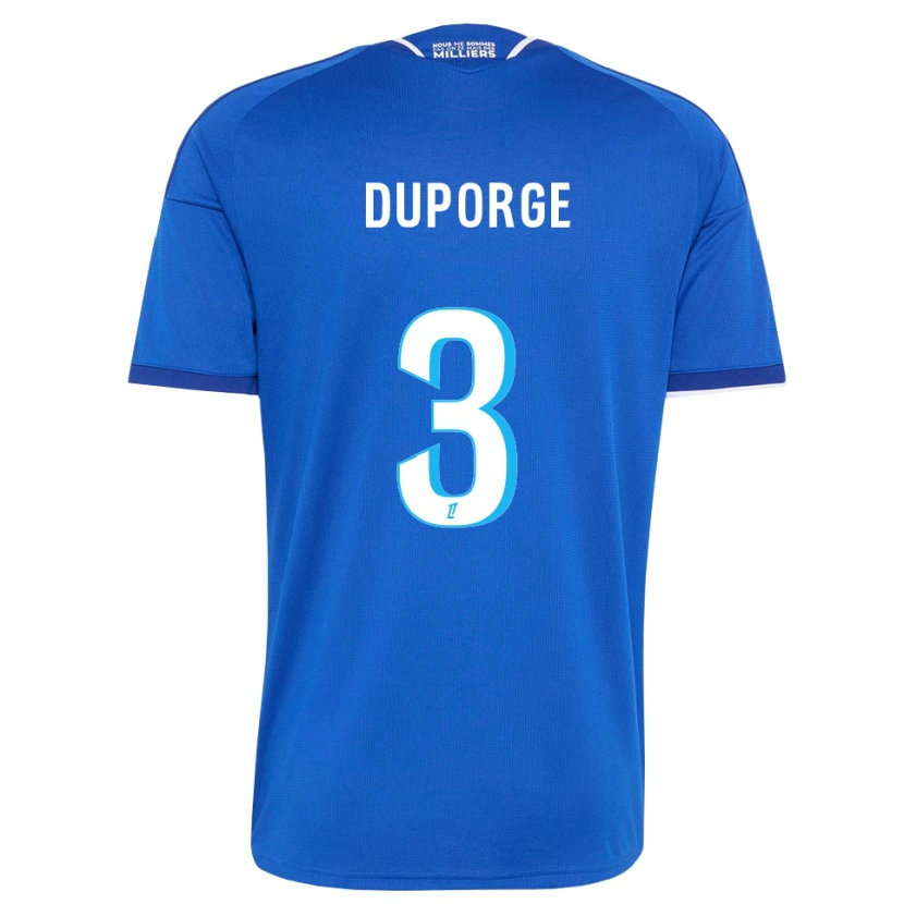 Danxen Dames Morgane Duporge #3 Koninklijk Blauw Wit Thuisshirt Thuistenue 2026/27 T-Shirt