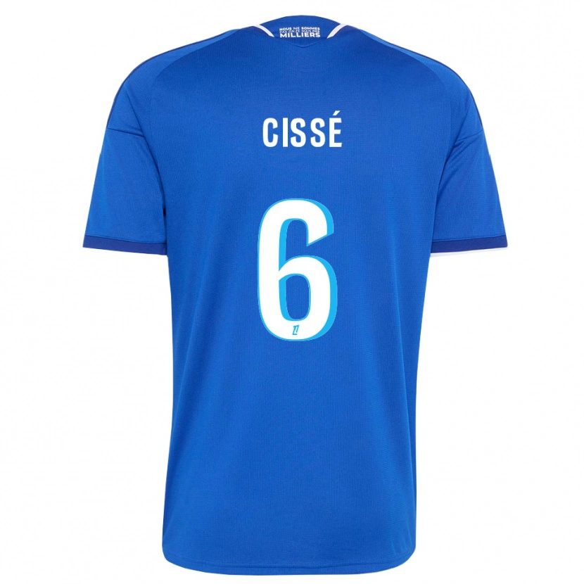 Danxen Dames Amadou Cissé #6 Koninklijk Blauw Wit Thuisshirt Thuistenue 2026/27 T-Shirt