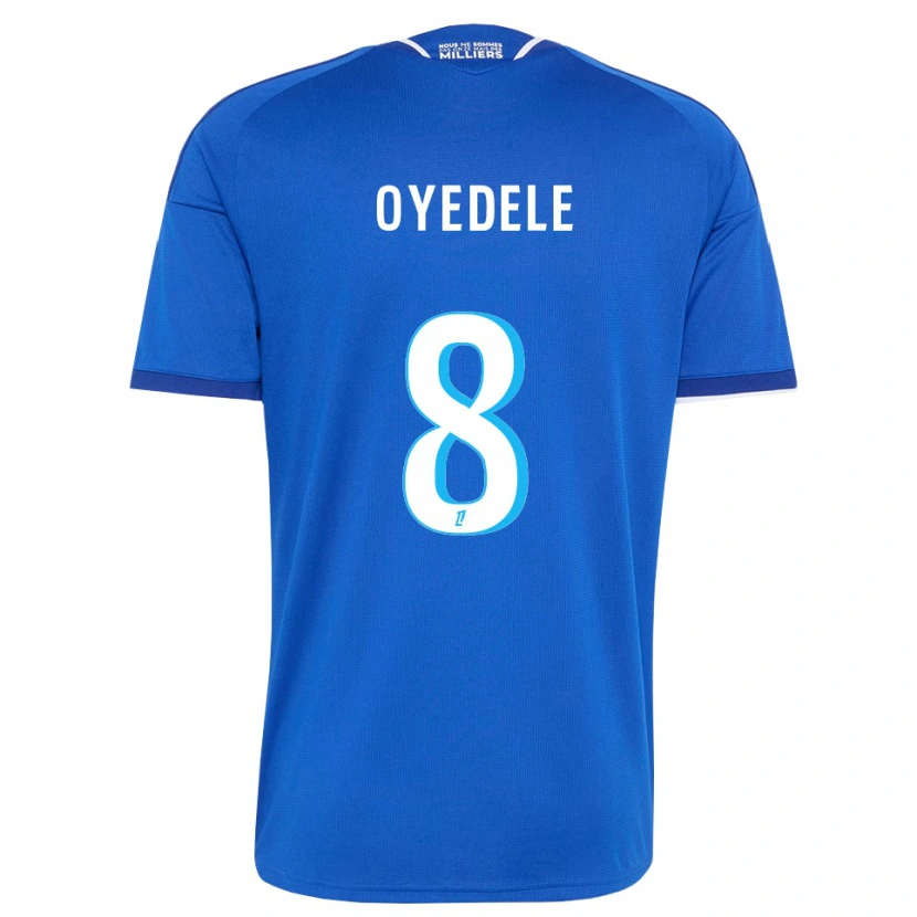 Danxen Dames Maxi Oyedele #8 Koninklijk Blauw Wit Thuisshirt Thuistenue 2026/27 T-Shirt
