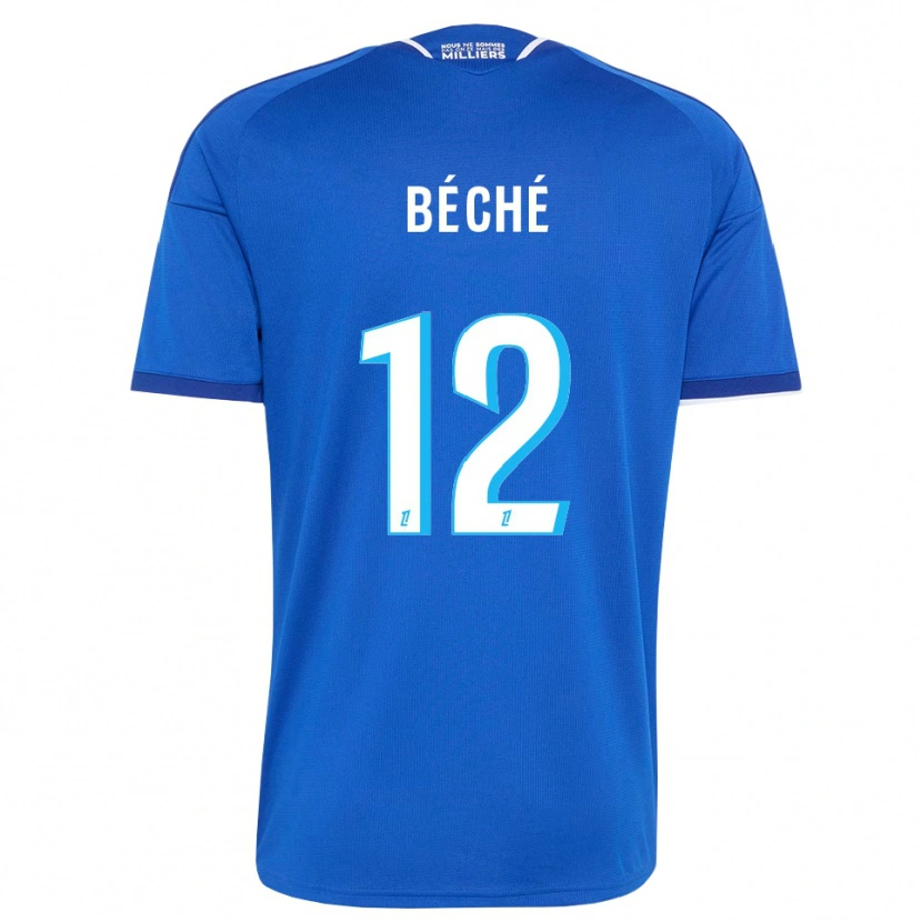 Danxen Dames Amandine Béché #12 Koninklijk Blauw Wit Thuisshirt Thuistenue 2026/27 T-Shirt