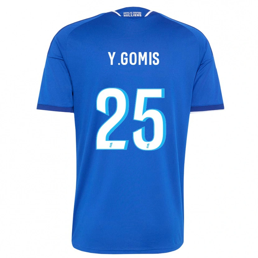 Danxen Dames Yoni Gomis #25 Koninklijk Blauw Wit Thuisshirt Thuistenue 2026/27 T-Shirt