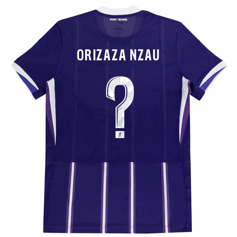 Danxen Dames Jethro Orizaza Nzau #0 Paars Wit Thuisshirt Thuistenue 2026/27 T-Shirt