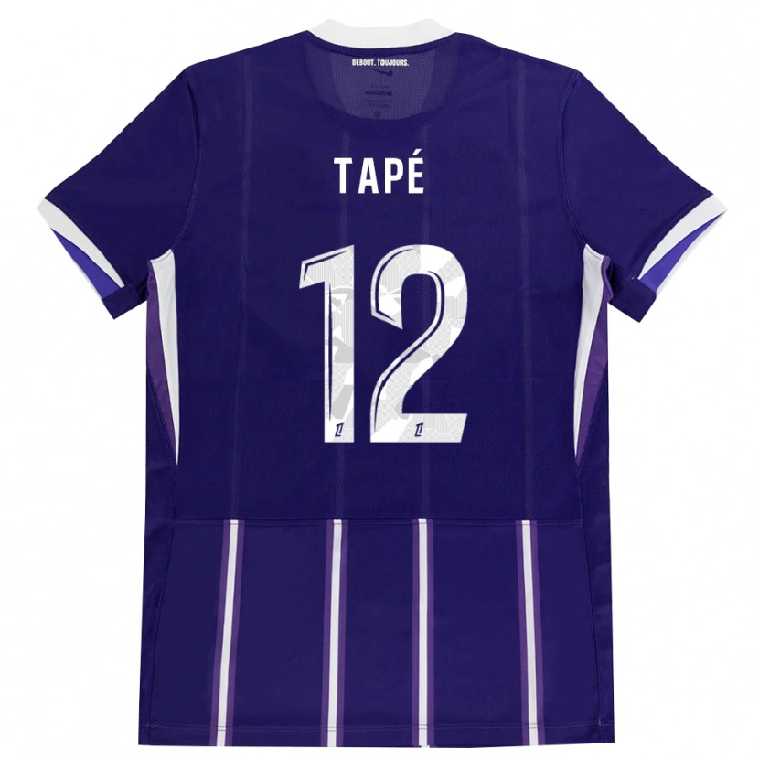 Danxen Dames Christ Tapé #12 Paars Wit Thuisshirt Thuistenue 2026/27 T-Shirt